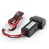 For USB Car Charger with Blue LED Voltmeter 2.1A Charger Socket
