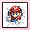 Winter Mario-11CT Stamped Cross Stitch 40*40cm/15.75*15.75in tapestrymarket