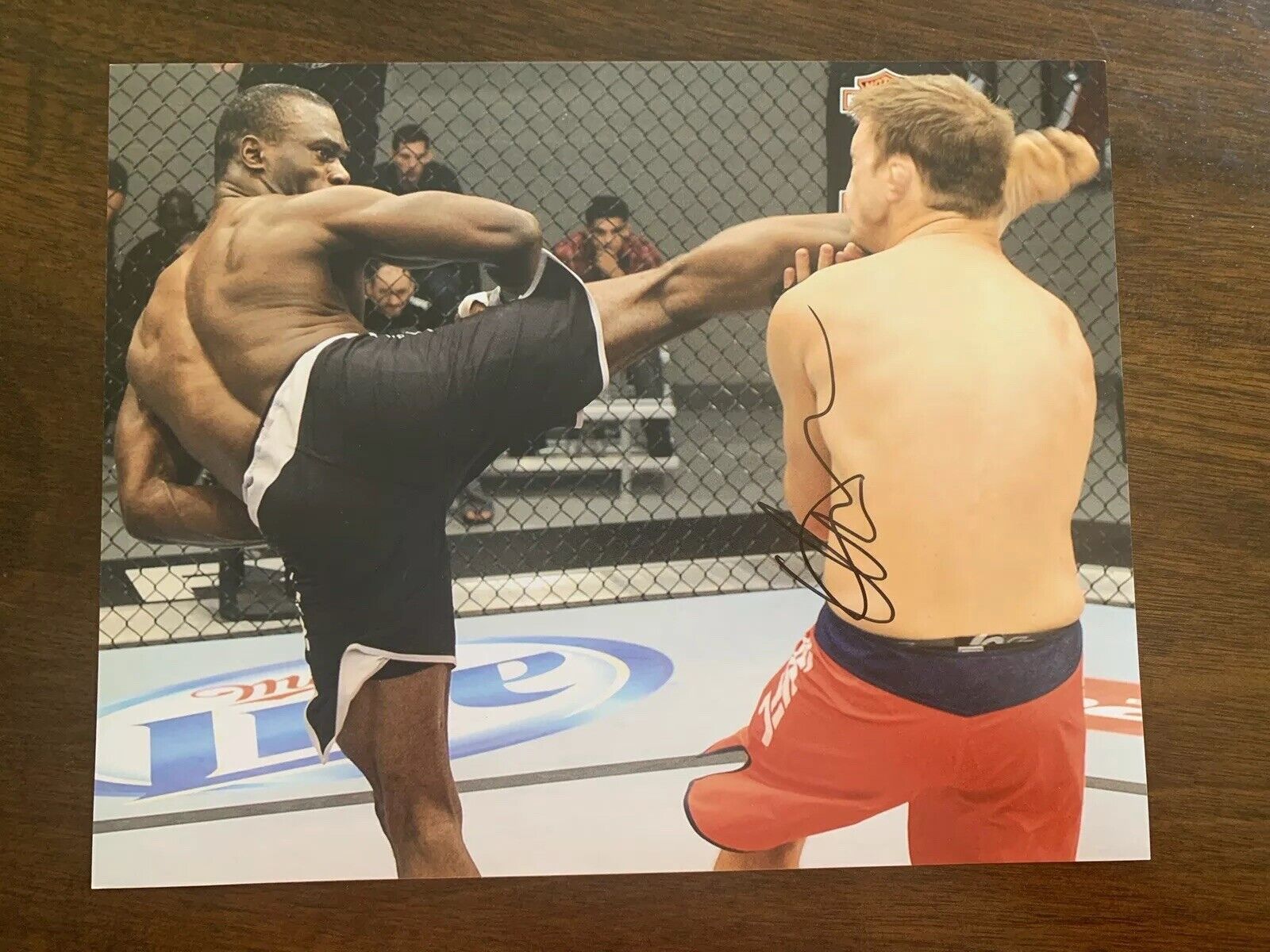 Uriah Hall UFC Signed 8x10 Autographed Photo Poster painting