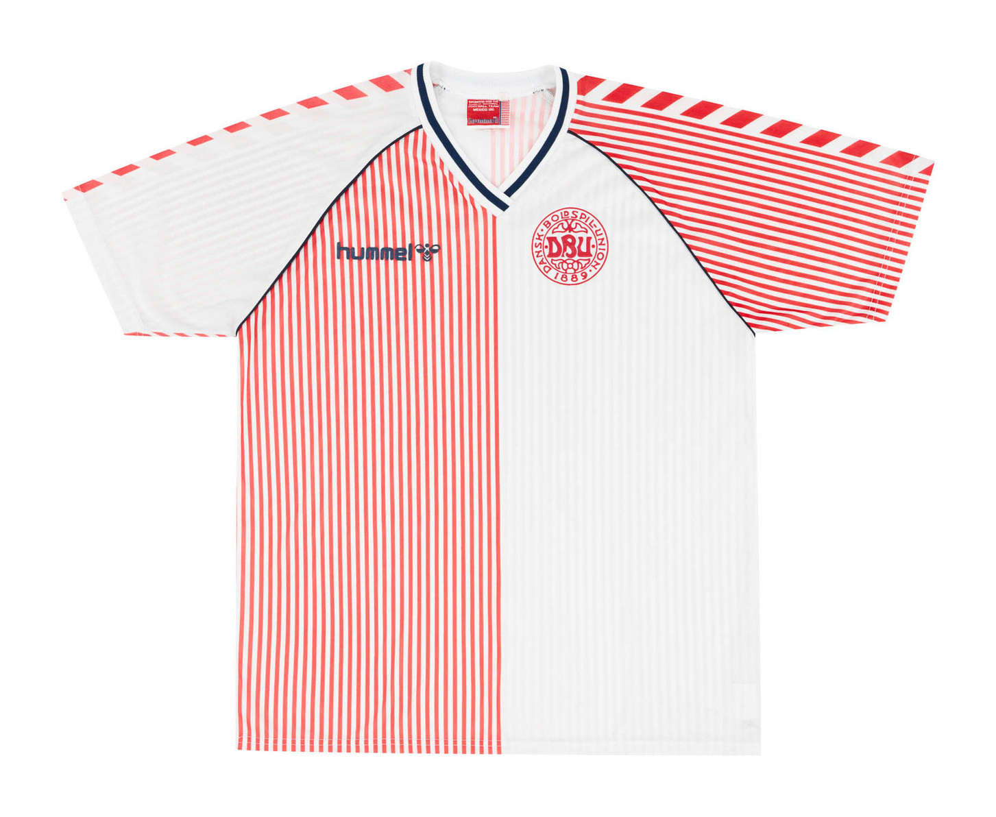 1986 Retro Denmark Away Kit Shirt 1:1 Thai Quality