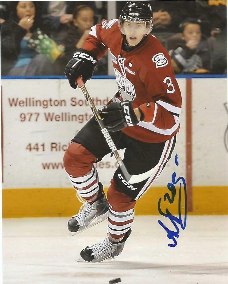 Guelph Storm Andrey Pedan Autographed Signed 8x10 Photo Poster painting COA E