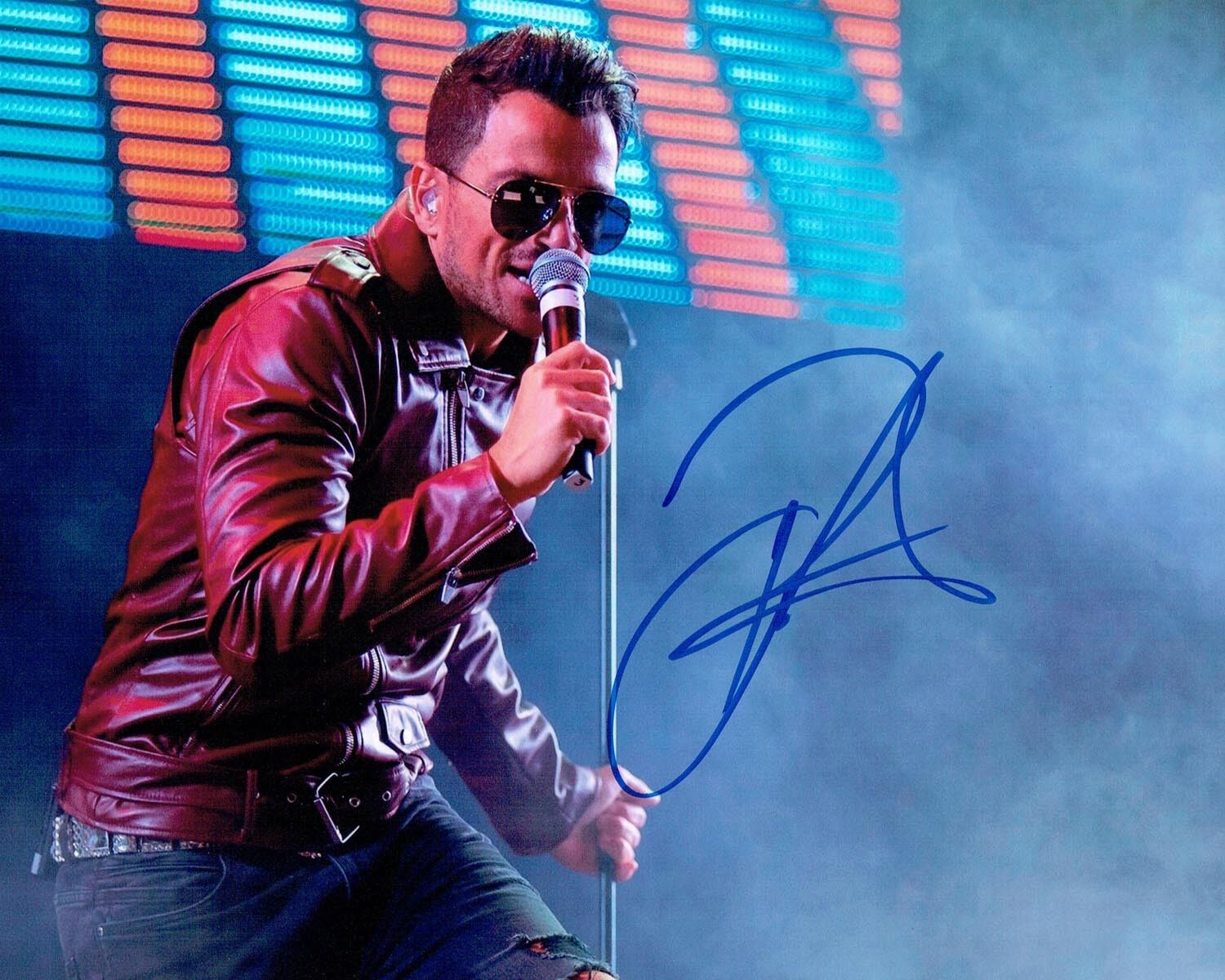 Peter ANDRE Singer SIGNED Autograph 10x8 Photo Poster painting 2 AFTAL COA