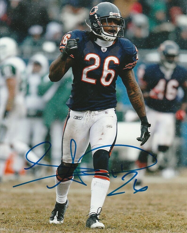 TIM JENNINGS SIGNED CHICAGO BEARS FOOTBALL 8x10 Photo Poster painting #1 NFL AUTOGRAPH PROOF!