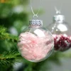 24PCS Christmas Tree 6CM Hanging Decor Balls