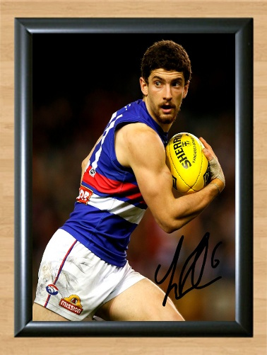 Tom Liberatore Bulldogs Autographed Signed A4 Print Photo Poster painting Poster Memorabilia A4 8.3x11.7