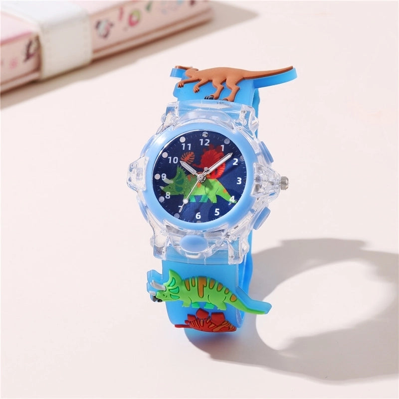 Cute Minimalist Dinosaur Buckle Quartz Kids Watches