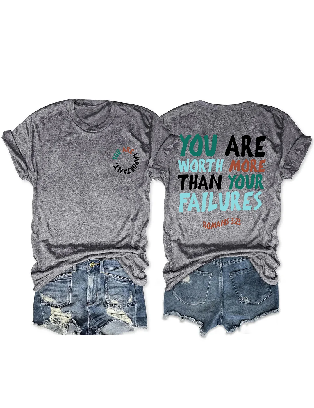 You Are Worth More Than Your Failures T-Shirt
