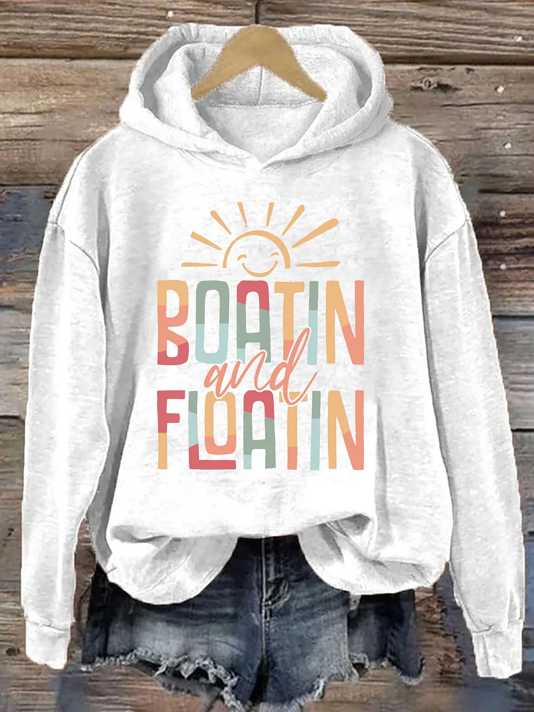 Boatin And Floatin Hoodie