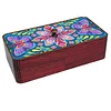 DIY Diamond Art Wooden Storage Box with Lid for Jewelry & Crafts Organization Kit
