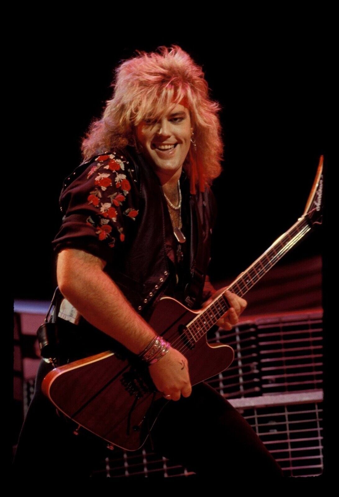 RATT - guitar KING ROBIN CROSBY - 8x10” Photo Poster painting! ??