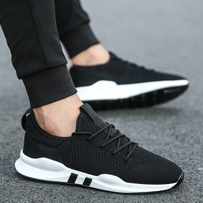 Summer Fashion Men Casual Shoes Light Breathable Mesh Shoes Men Sneakers Lace Up Male Shoes New Shoes for Men Zapatos De Hombre