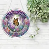 Diamond Painting Single-Sided Acrylic Butterfly Pendant for Home Wall Door and Window Decoration