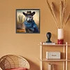 Diamond Painting-DIY Full Round Drill Cowboy Cat