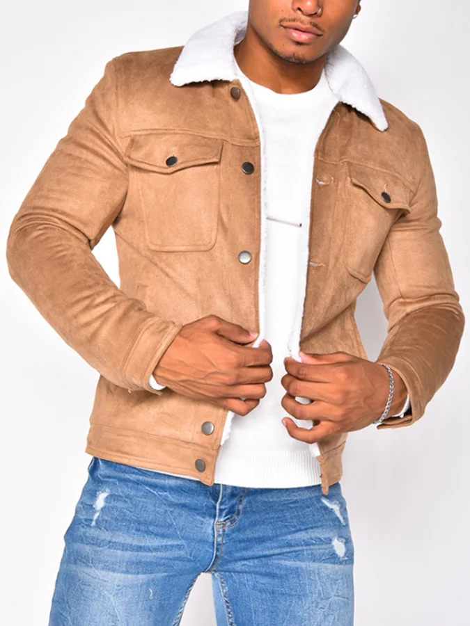 Men's Ethnic Brown Jacket