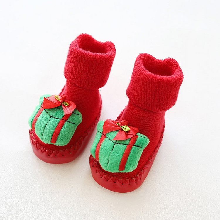 Baby Christmas Anti-Slip Floor Warm Socks 