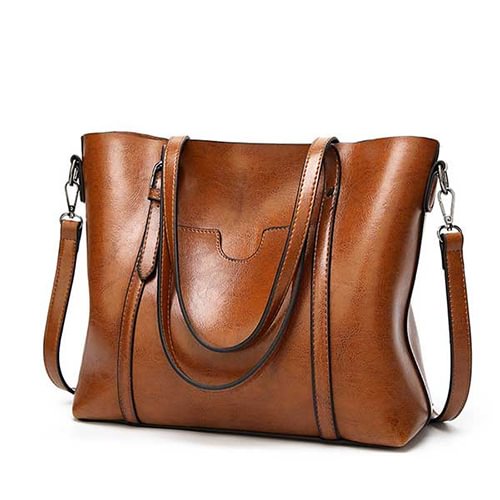 Shoulder Bag - Women's Leather Luxury Shoulder Bag