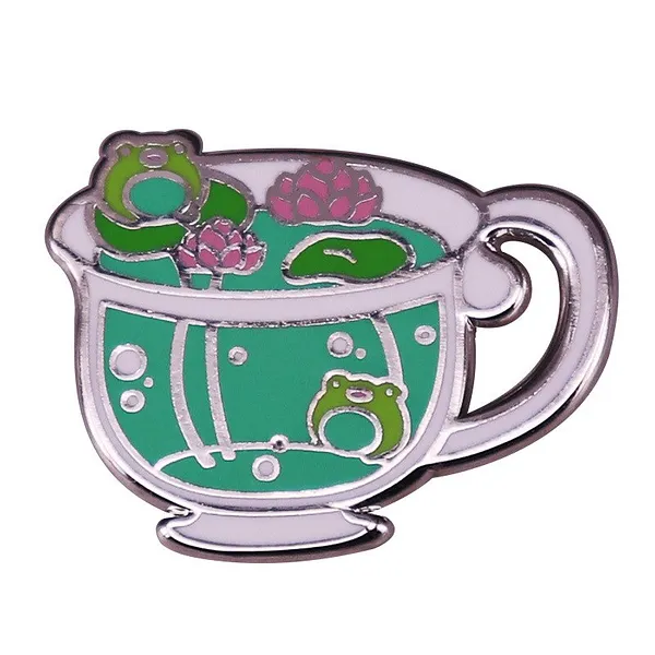 Foto del pin Taza de rana feliz