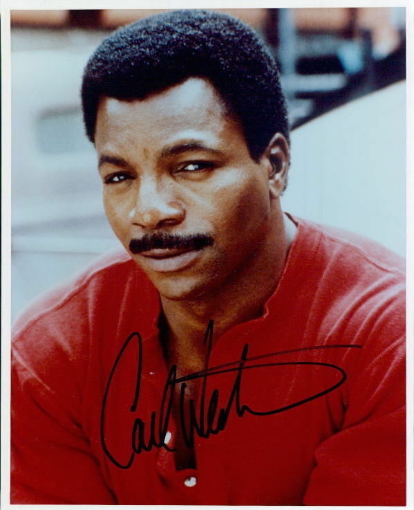 Carl Weathers vintage signed in-person 8x10 Photo Poster painting COA