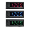 3 in 1 Car Temperature Clock LED Display Electronic Clock Voltmeter Luminous 12V