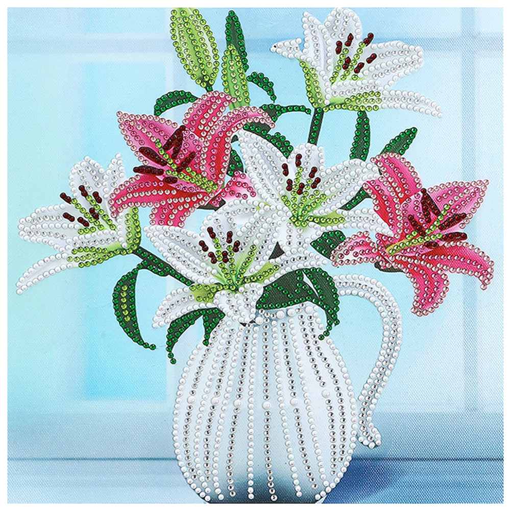 

Flower - Special Shaped Diamond Painting - 30*30CM, 501 Original