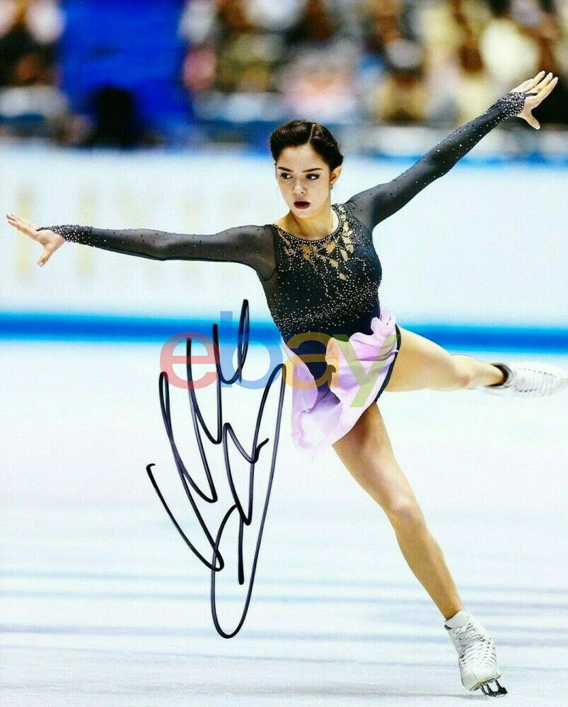 Evgenia Medvedeva Signed 8x10 Photo Poster painting Russia Olympics Figure Skater reprint