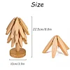 Solid Wood Anti-scalding Mat Dining Table Insulation Mat
