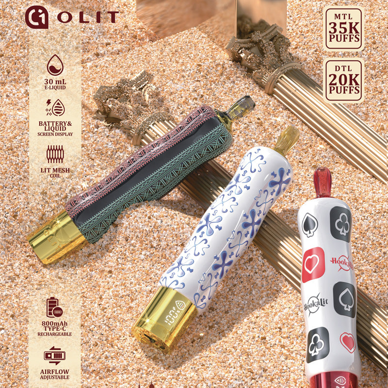 OLIT Hookalit S 35000 Puffs Disposable Vape Wholesale OLIT CTYVape