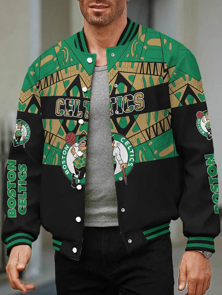Boston Celtics Limited Edition Full-Snap Casual Jacket