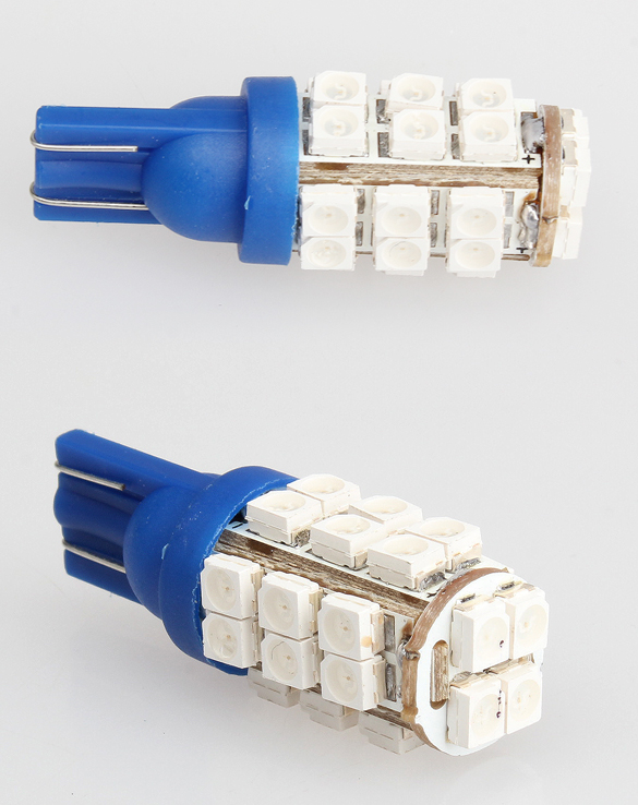 

Blue Car Show Wide Light T10 1210 28SMD LED Taillight Lantern Reading Light E, 501 Original