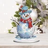 Diamond Painting Snowman Desktop Ornaments Kit for Office Desktop Decor