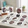 12Pcs Indian Wolf Horse DIY Diamond Painting Greeting Cards for Adults Gifts