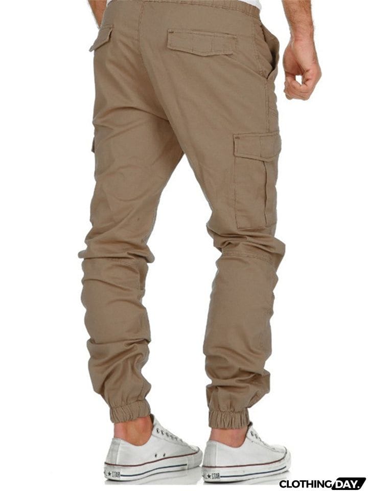 Men's Casual Cool Multi-Pocket Cargo Pants