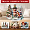 Acryl Weihnachtsleuchtturm - 5d DIY Handwerk Ornament