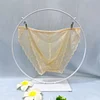 Men's Sexy Lace Mesh Transparent U-Shaped Pouch Briefs