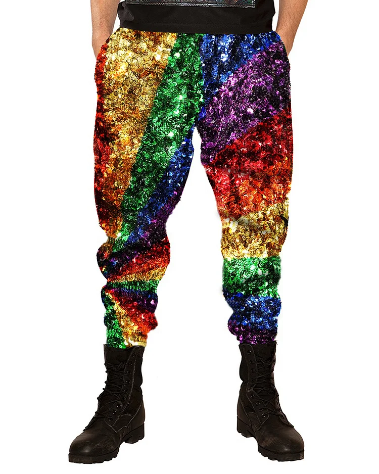 Fashion sequined pants