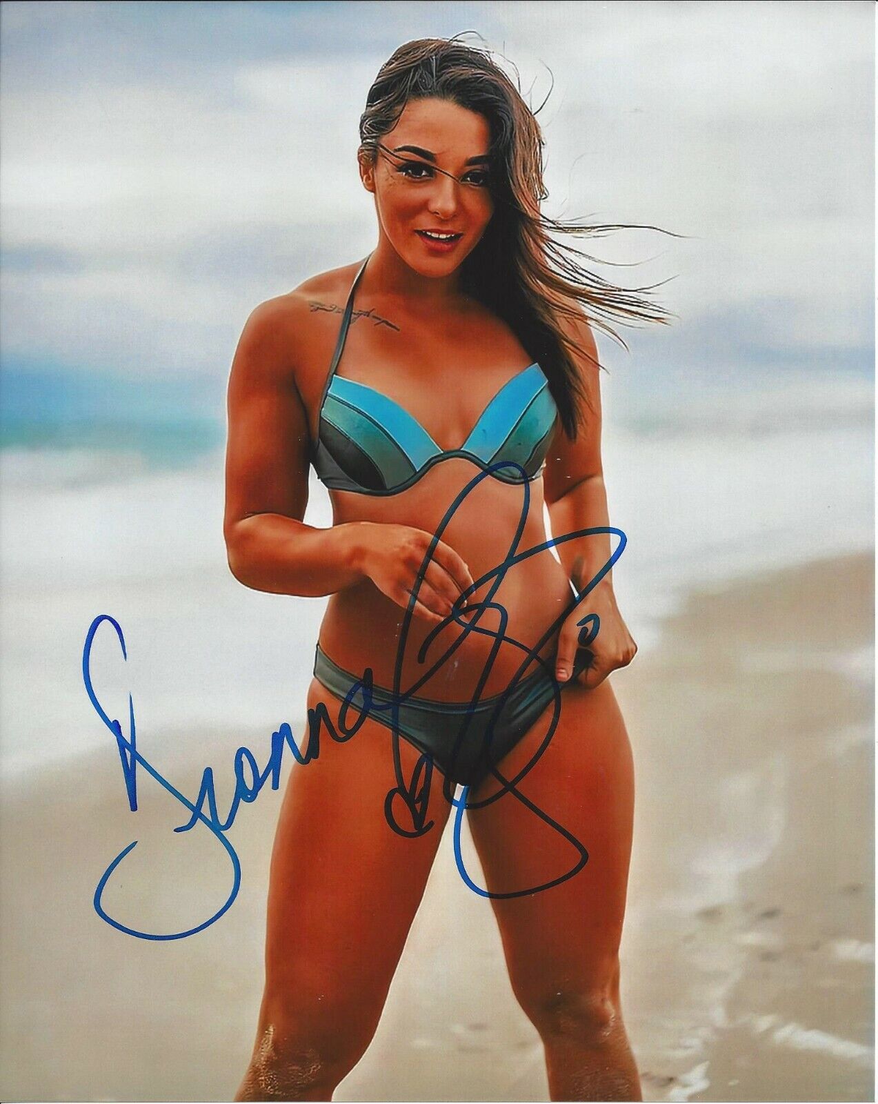 Deonna Purrazzo autographed 8x10 WWE#4