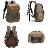 Retro Kamerarucksack DSLR Rucksack,Spiegelreflex Kameratasch Fotorucksack mit Gepolsterter Einlage,f&uuml;r Canon Nikon Sony Spiegelreflexkameras,Drohne,Objektiv,Laptop,Stativ und Zubeh&ouml;r