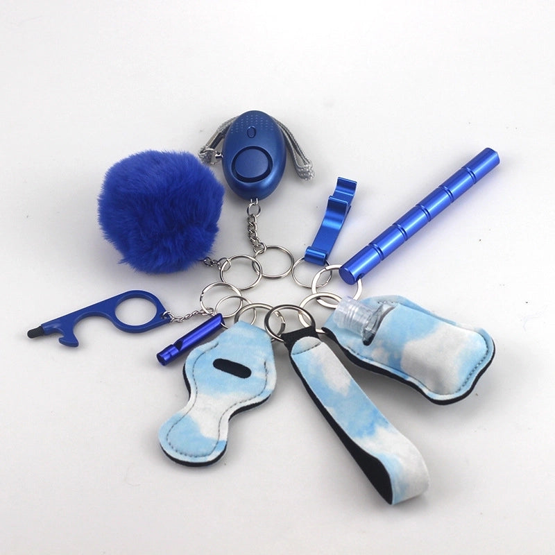 Original Design Self-defense Sunflower Self-defense Self-defense Metal Bag Pendant Self-defense Keychain