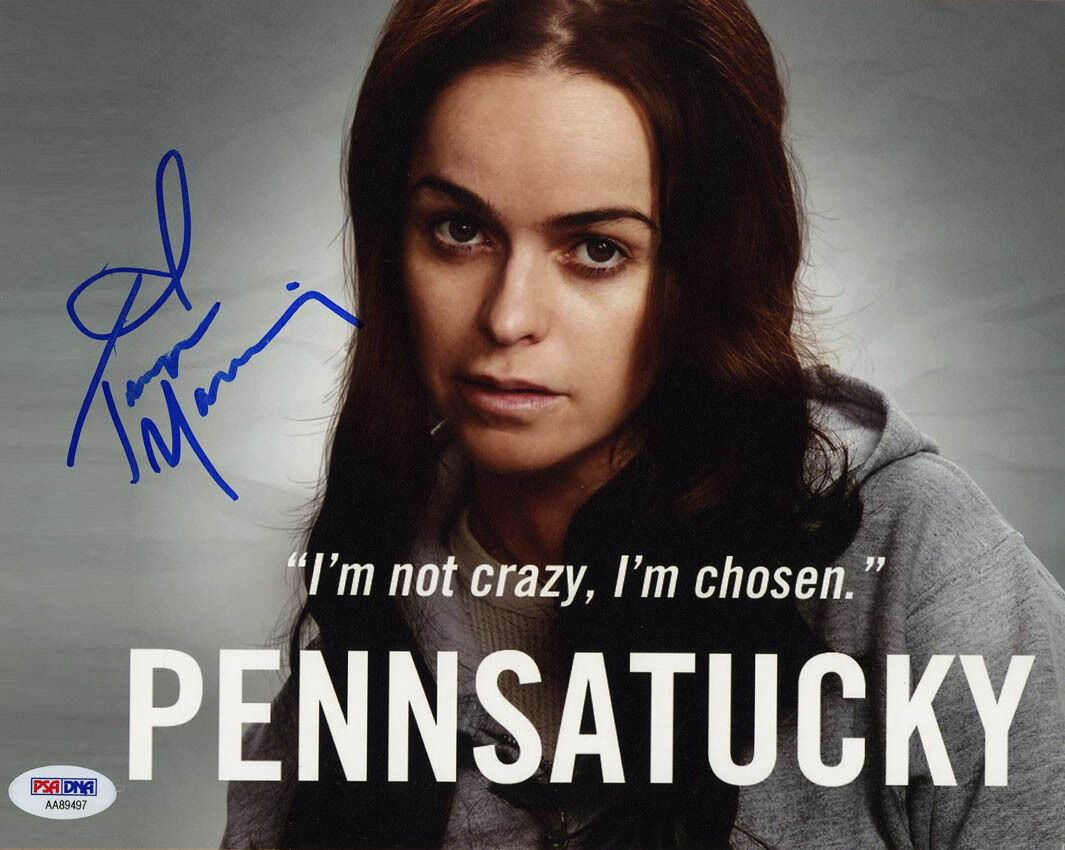 Taryn Manning SIGNED 8x10 Photo Poster painting Orange is the New Black HOT PSA/DNA AUTOGRAPHED