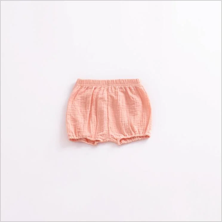 0-3Y Toddler Girl Bread Pants Infant Big PP Shorts Kid Boy Cotton Bedding Bloomers Baby Clothing Summer Bottoms Playsuit Clothes