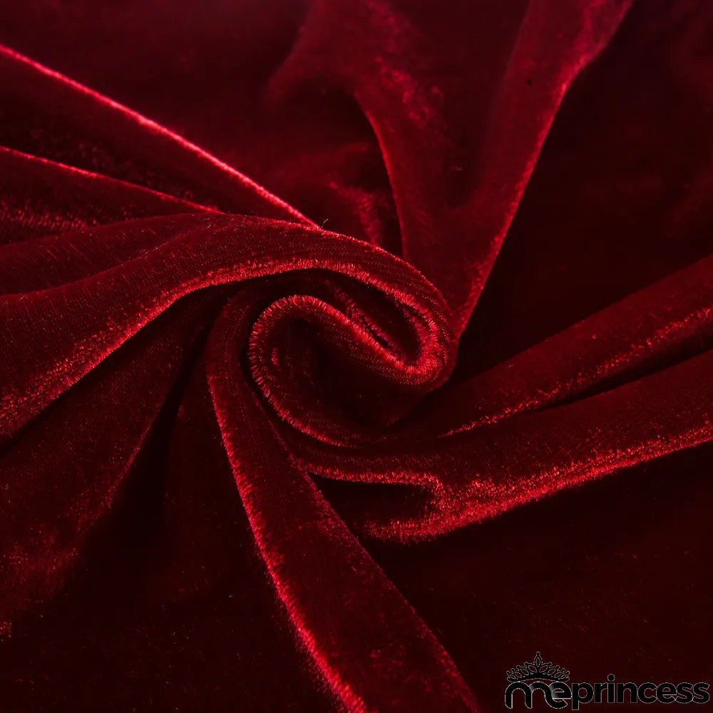 Sexy Velvet V Neck Long Sleeve Mini Dress