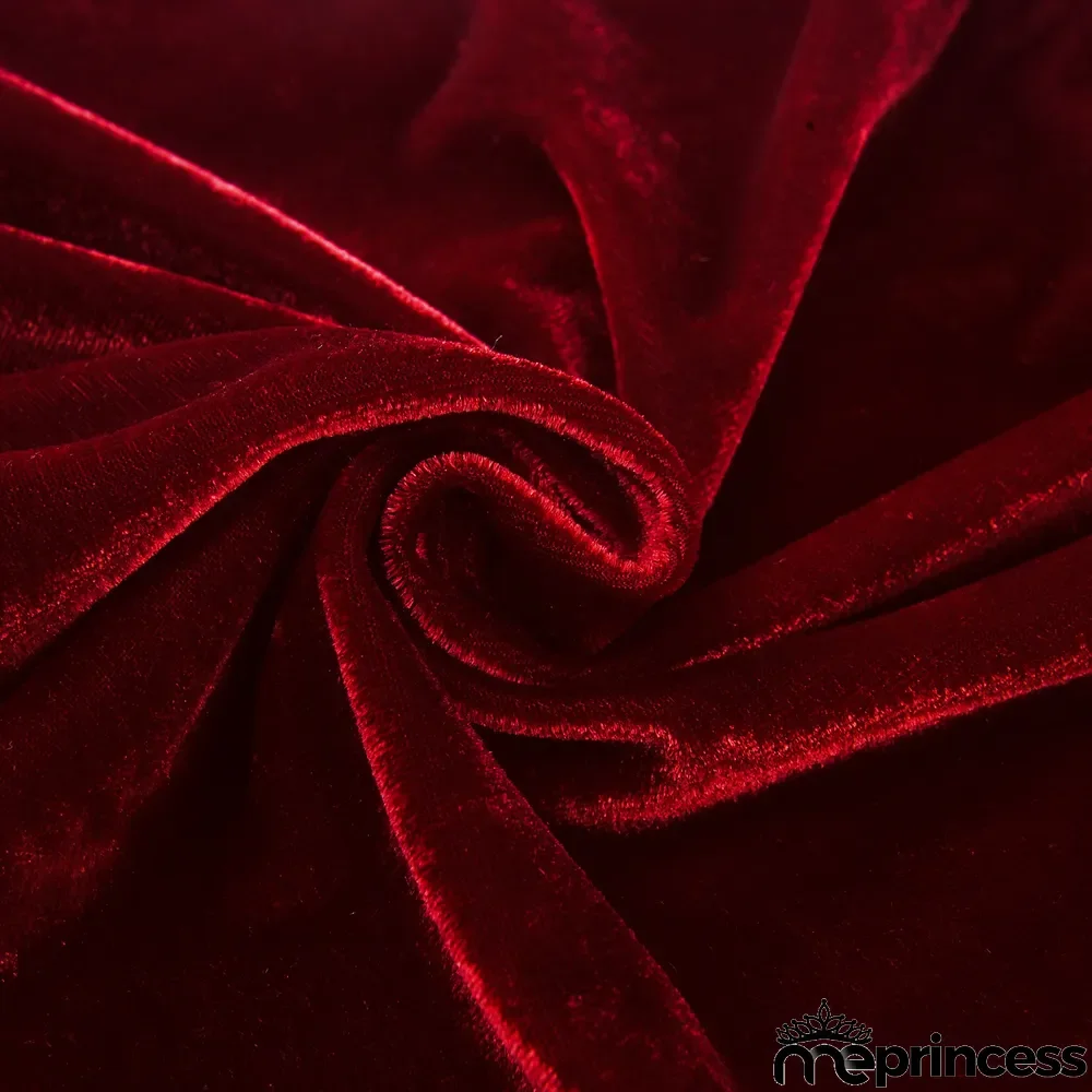 Sexy Velvet V Neck Long Sleeve Mini Dress