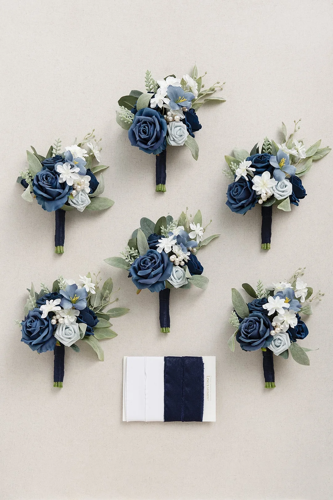 Bridesmaid Posy in Noble Navy Blue