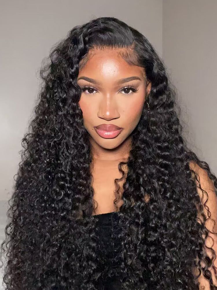 13x4 Deep Curly Glueless Lace Wig | HD Lace & Transparent Lace | 200% & 250% Density | Boruihair 100% Human Hair