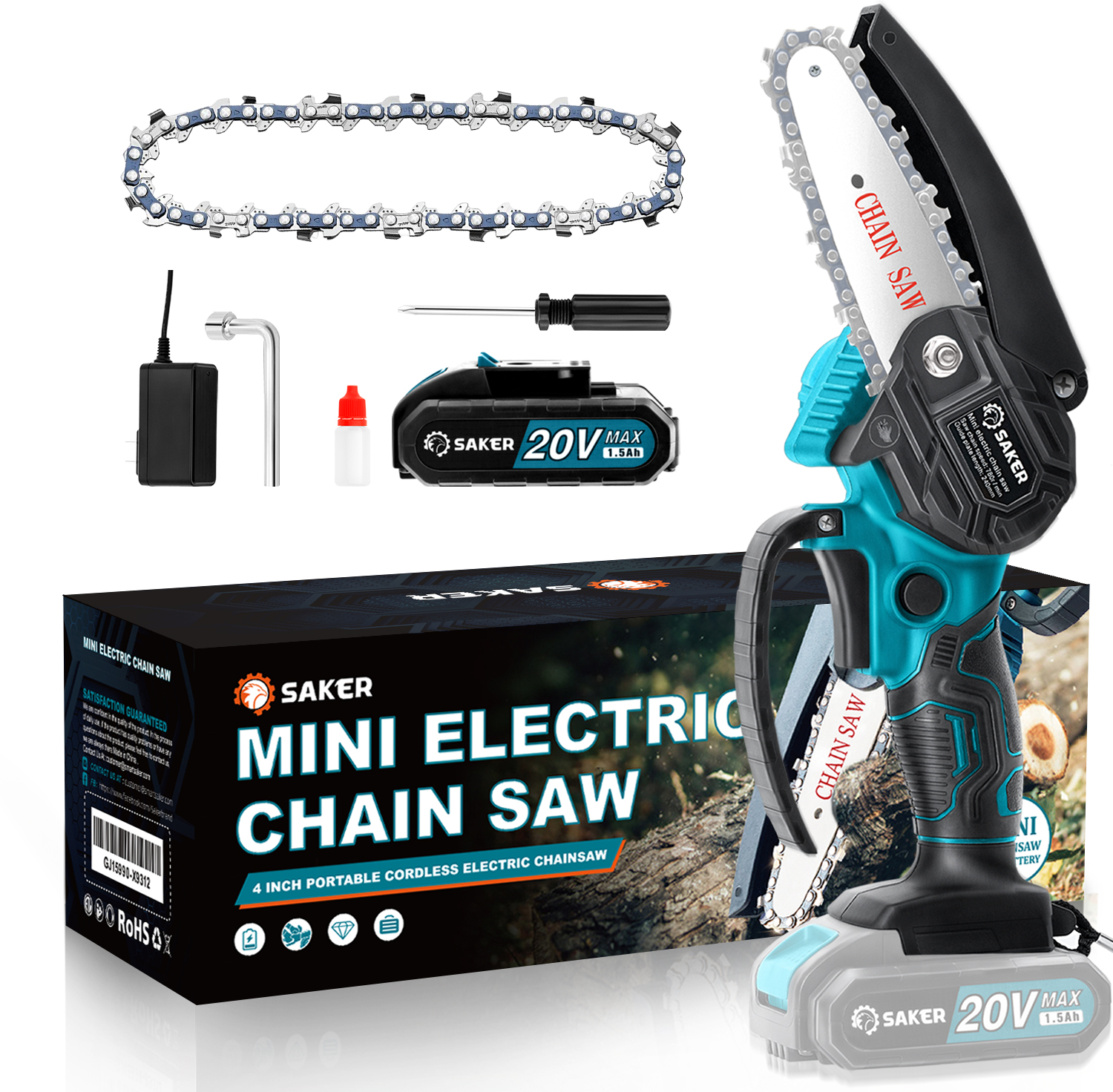 Saker Mini Chainsaw