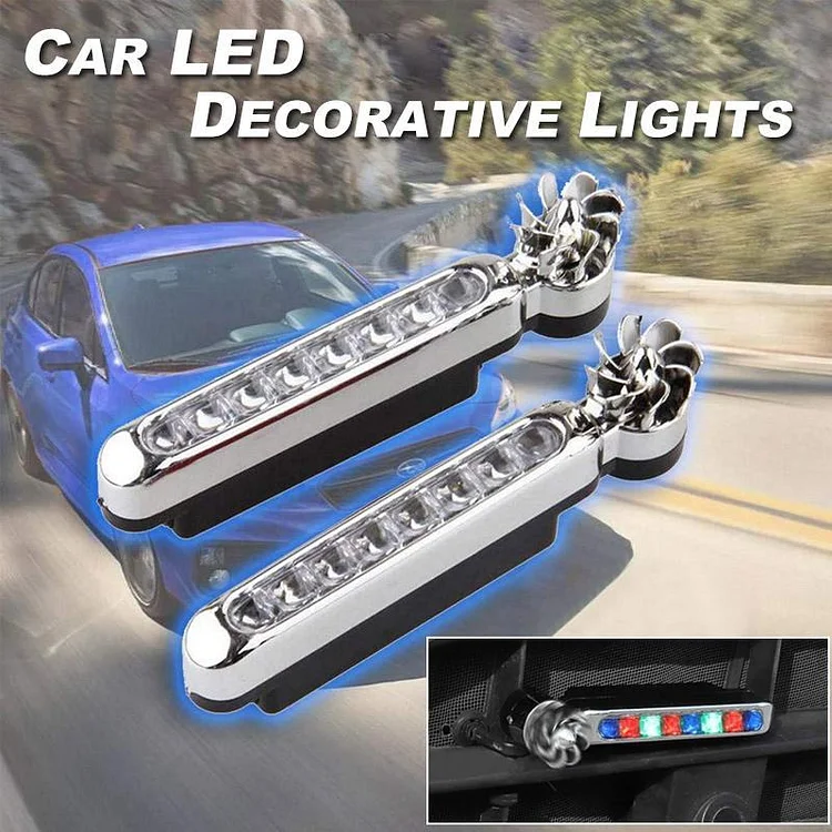 Car LED Decorative Lights, 2PCs | 168DEAL