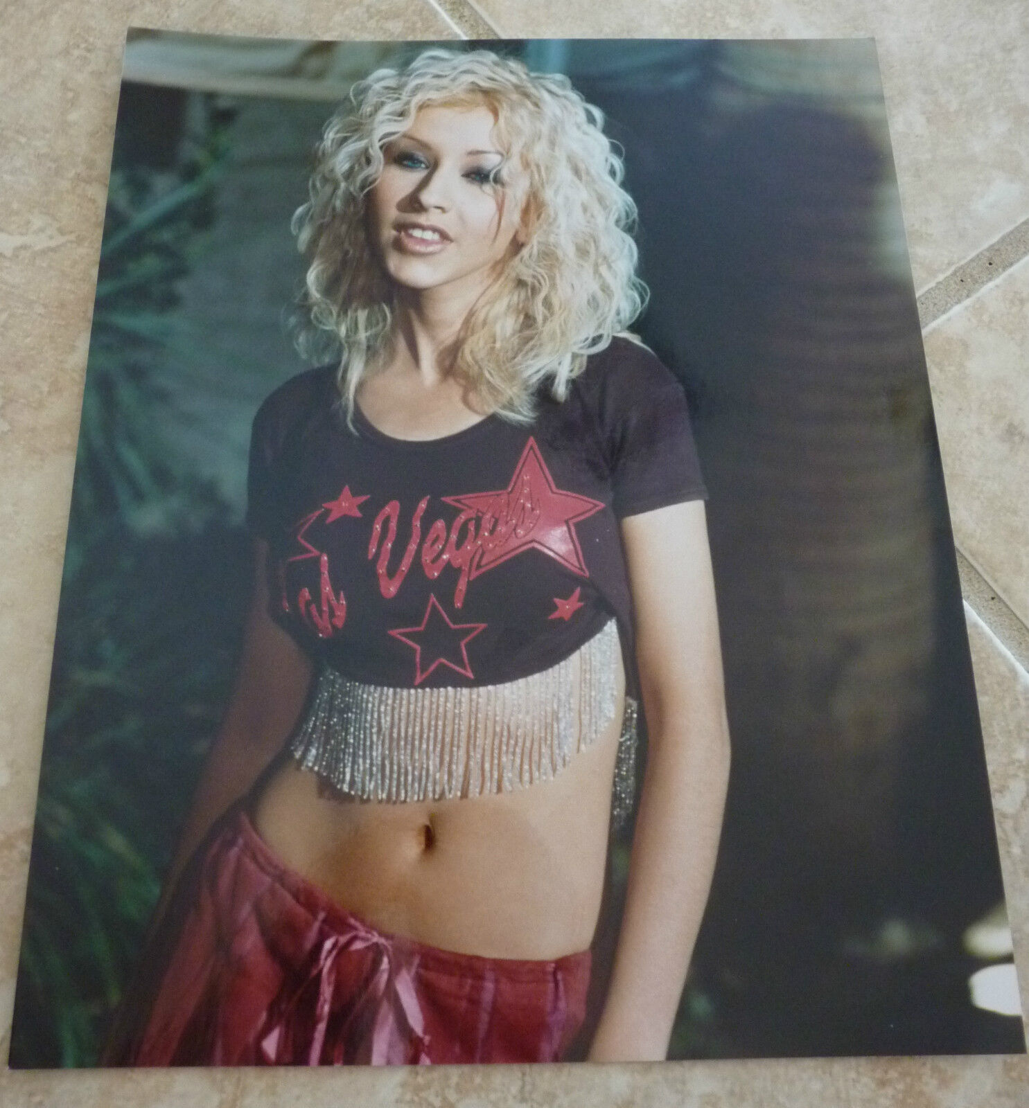 Christina Aguilera Sexy Color 8x10 Photo Poster painting Promo