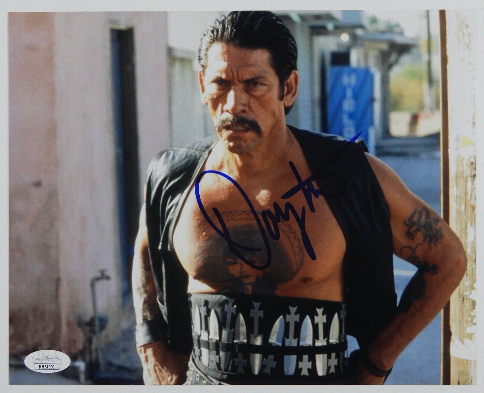 Danny Trejo Autograph JSA 8 x 10 Signed Photo Poster painting