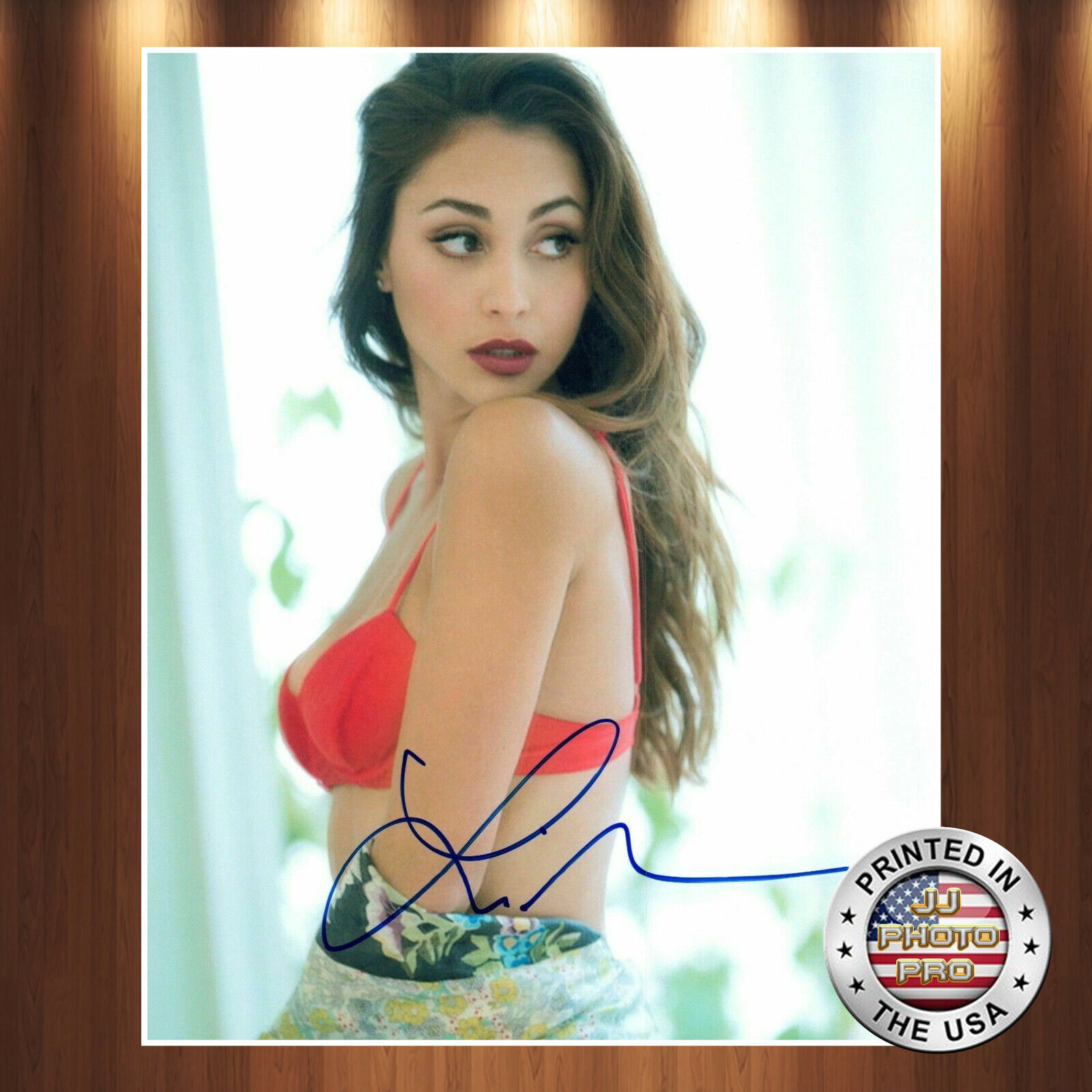 Lindsey Morgan Autographed Signed 8x10 Photo Poster painting (General Hospital) REPRINT