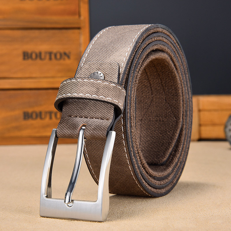 Mens Belt Casual Splicing Belt
